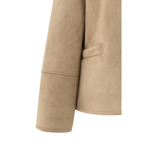 Oversized lammy jas met raglanmouwen - Afbeelding 5